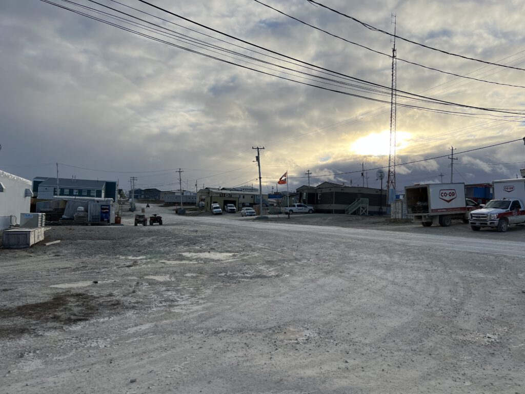 Ortschaft igloolik in nunavut nordkanada